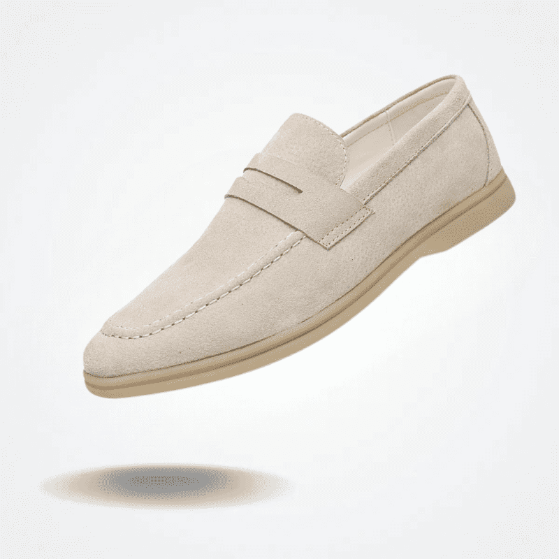 Sapato Social Masculino Loafer Camurça Ícaro