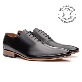 Sapato Social Em Couro Legítimo Masculino Oxford Jasper