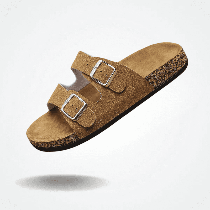 Sandália Masculina Birken em Couro Noronha