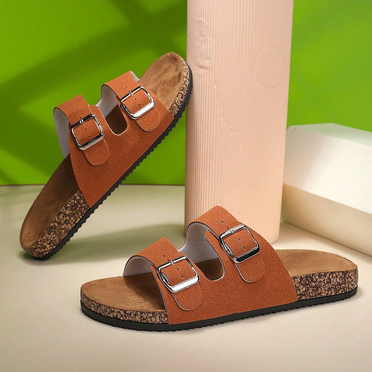 sandália masculina sandalia masculina de couro sandalias homem chinela de couro chinela masculina chinelo masculino sandálias Birken, Birken masculina