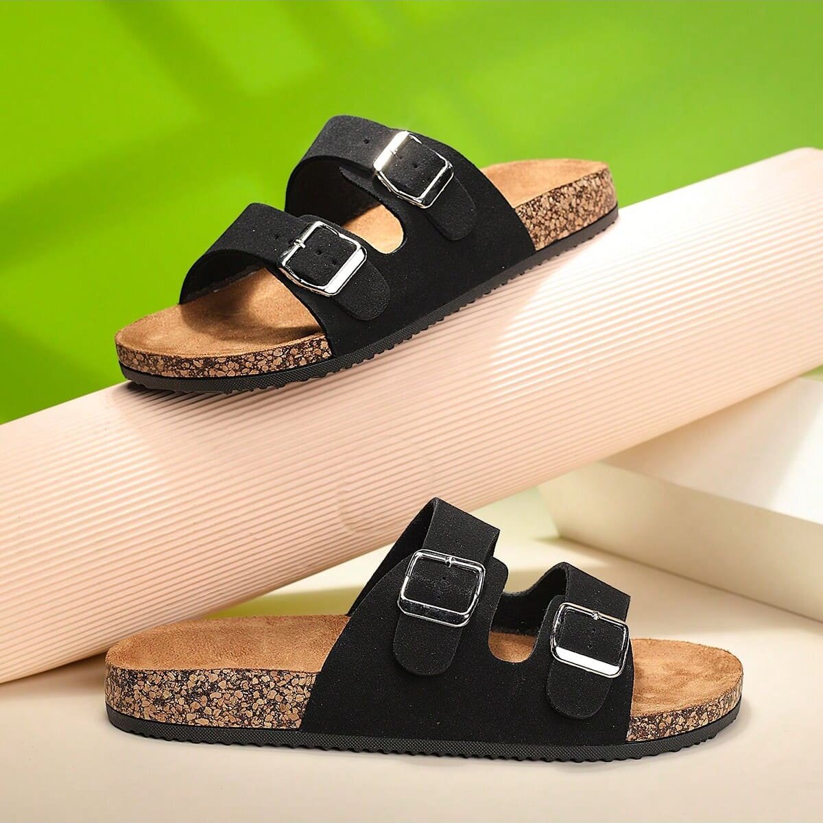 sandália masculina sandalia masculina de couro sandalias homem chinela de couro chinela masculina chinelo masculino sandálias Birken, Birken masculina