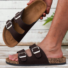 sandália masculina sandalia masculina de couro sandalias homem chinela de couro chinela masculina chinelo masculino sandálias Birken, Birken masculina