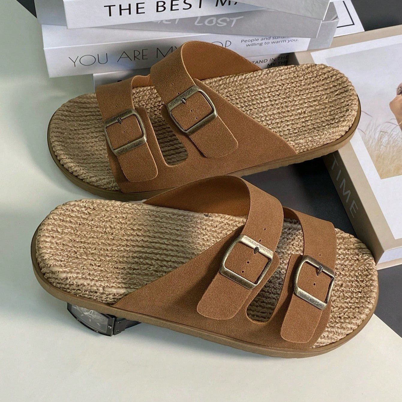 Sandália Masculina Birken em Couro - Copacabana