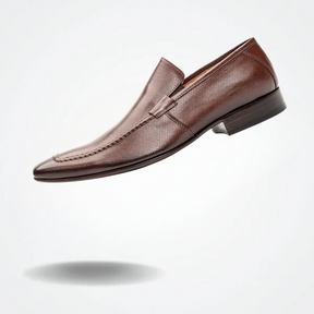 Sapato Social Em Couro Legítimo Masculino Loafer Milão